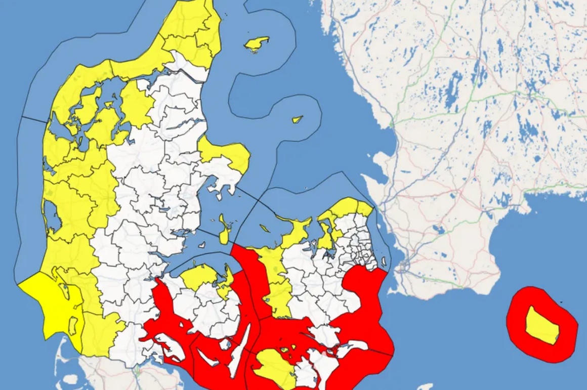 Storm Babet - Vakantiehuis Bornholm