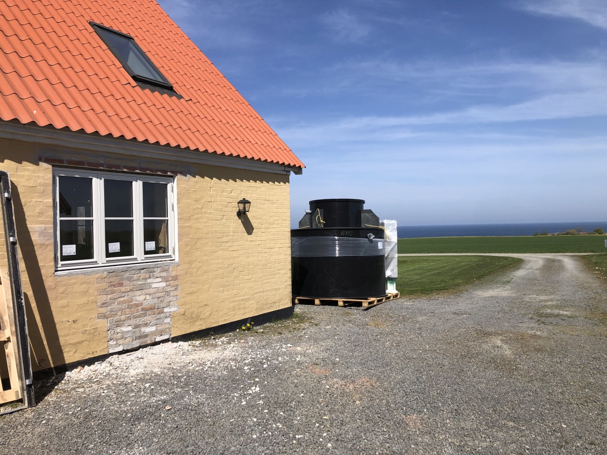 Reinigingsinstallatie - Vakantiehuis Bornholm